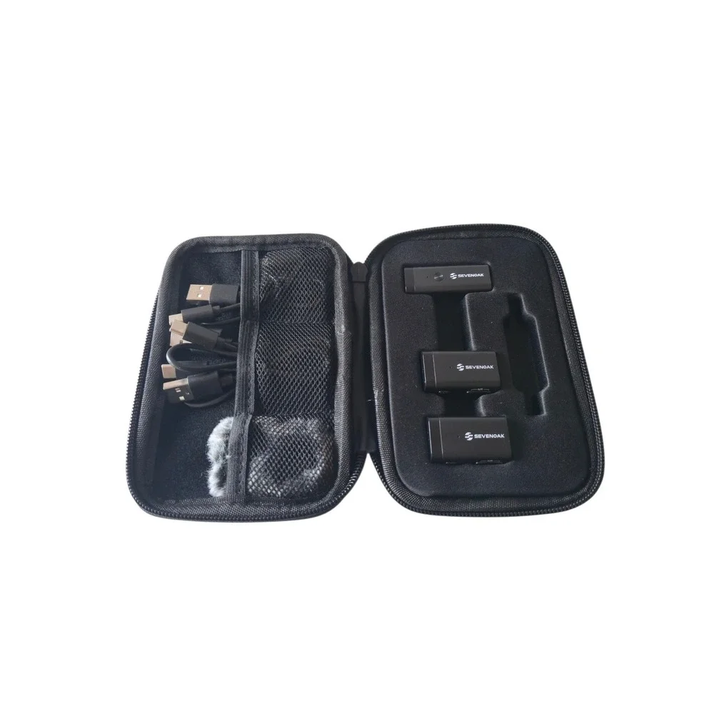 Sevenoak Wireless Lavalier Microphone‎ System Dual Mic for iPhone Android Camera